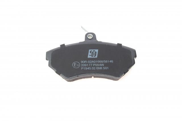 Sapatas do freio dianteiras de disco Solgy 209177 preço, a partir de 24,97 USD