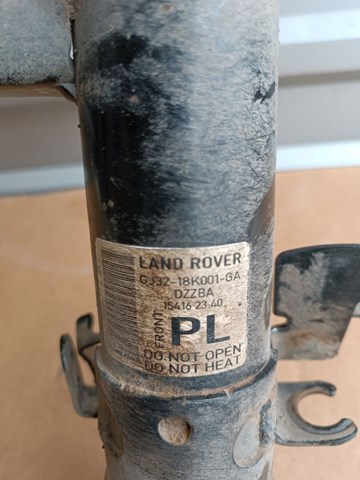 Amortecedor dianteiro esquerdo Land Rover LR078496