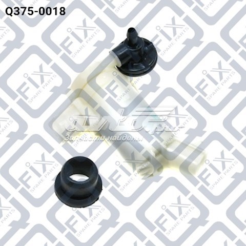 Bomba de motor de fluido para lavador de vidro dianteiro/traseiro Q3750018 Q-fix