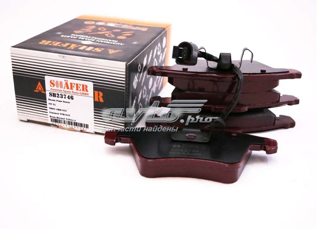 Compre SB23746 Shafer Sapatas do freio dianteiras de disco