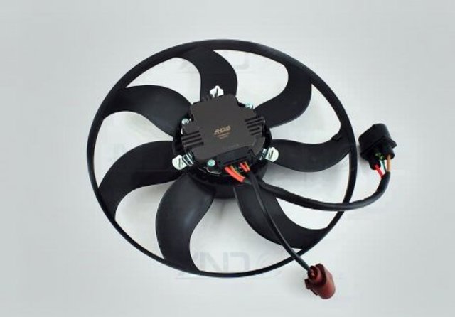 Ventilador elétrico de esfriamento montado (motor + roda de aletas) esquerdo AND 35959007