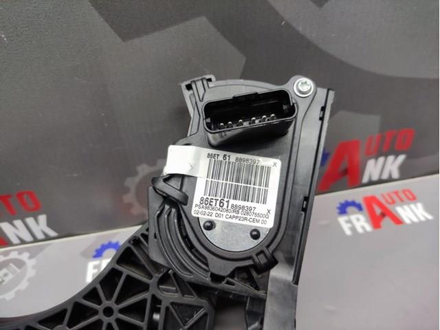 Pedal de gás (de acelerador) 9836042080 Opel