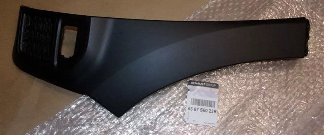 Compre 638756023R Renault (RVI) Placa sobreposta do pára-lama dianteiro esquerdo