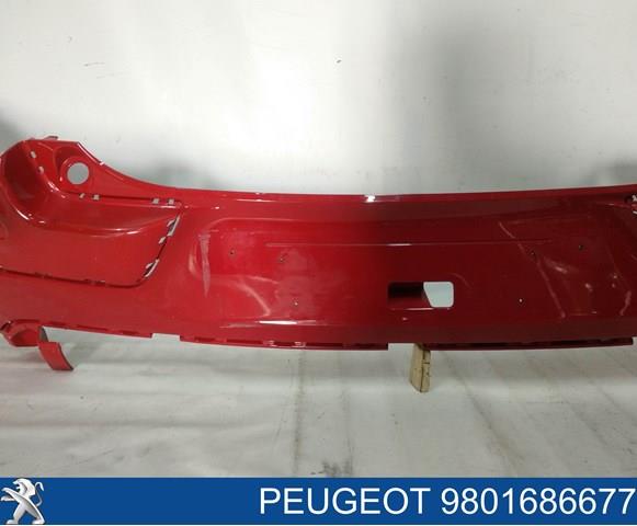 Pára-choque traseiro 9801686677 Peugeot/Citroen