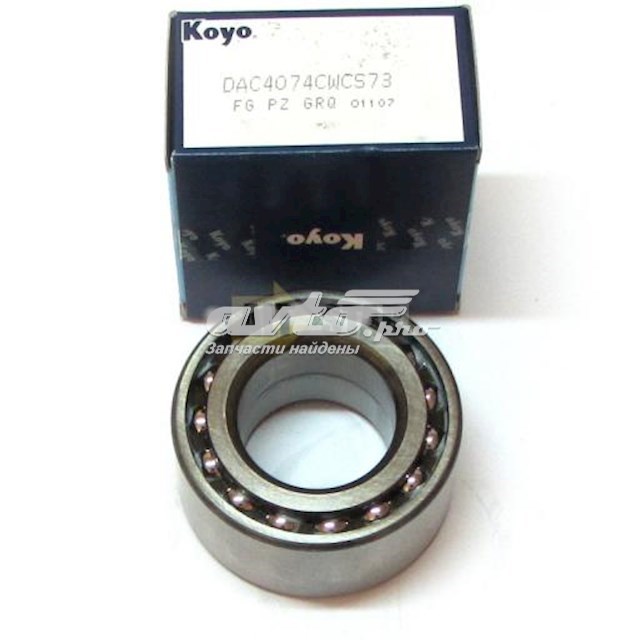 Rolamento de cubo dianteiro Koyo DAC3768W3CS11 preço, a partir de 15,67 USD