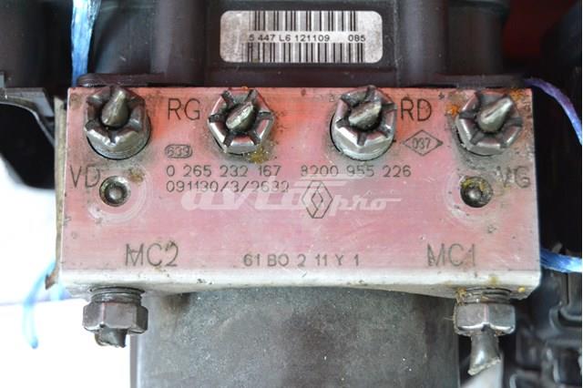 Módulo de direção (Centralina eletrônica) ABS Renault (RVI) 0265800498