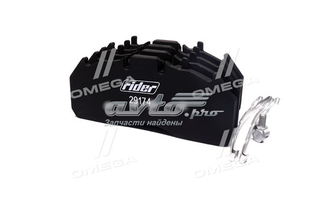 Sapatas do freio dianteiras de disco RD29174STD Rider