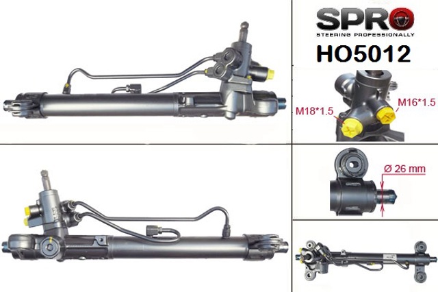 Cremalheira da direção MSG Rebuilding HO212R