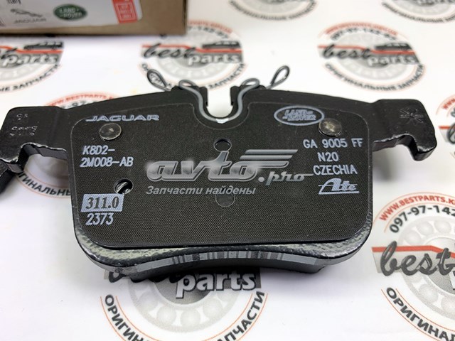 Sapatas do freio traseiras de disco Land Rover LR123519 preço, a partir de 67,06 USD