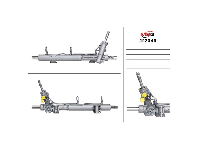 Cremalheira da direção MSG Rebuilding JP202R