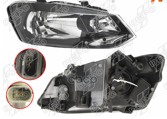 Luz direita Depo/Loro/Abakus 44111G9RMLDEM2 preço, a partir de 141,24 USD