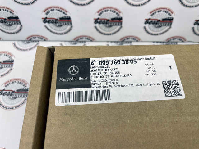 A0997603005 Mercedes Suporte de maçaneta externa da porta traseira direita