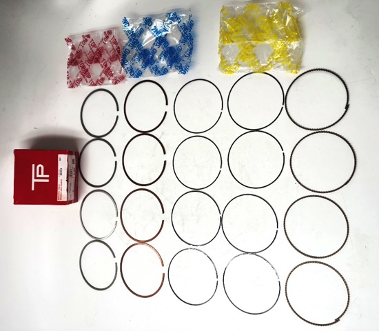 Kit de anéis de pistão de motor, 2ª reparação ( + 0,50) TPR 33450050 preço, a partir de 40,40 USD