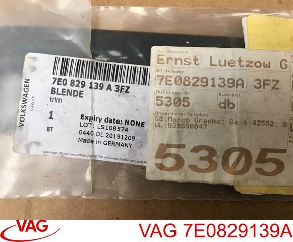 Puxador externo de tampa de porta-malas (de 3ª/5ª porta traseira) VAG 7E0829139A3FZ preço, a partir de 101,62 USD