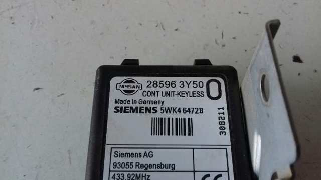 Unidade de controlo do fecho central Nissan/Infiniti 285963Y50 preço, a partir de 45,97 USD