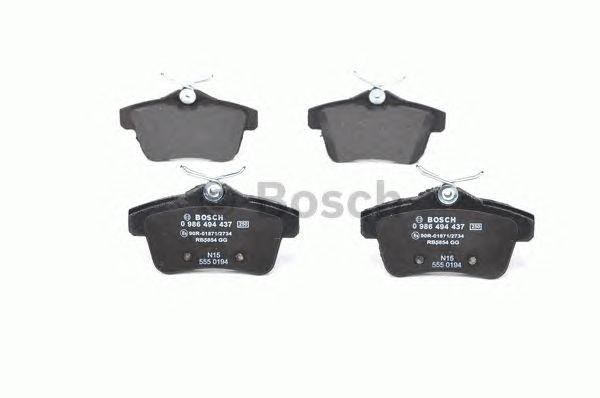 986494437 Bosch Sapatas do freio traseiras de disco