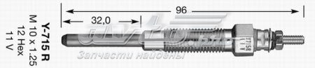 Vela de incandescência NGK Y715R preço, a partir de 18,55 USD