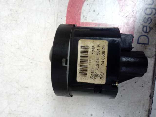 Comutador das luzes no "painel de instrumentos" 7L5941531B Porsche