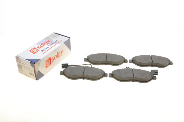 Sapatas do freio dianteiras de disco Solgy 209076 preço, a partir de 55,98 USD
