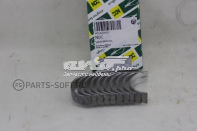 Compre MS1224ASTD Kolbenschmidt Folhas inseridas principais de cambota, kit, padrão (STD)