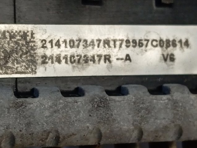 Radiador de esfriamento de motor 214107347R Renault (RVI)