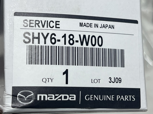 Sensor de pressão dos gases de escape Mazda SHY618W00