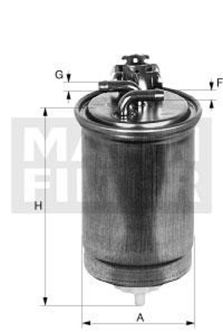 Filtro de combustível Mann-Filter WK85312Z preço, a partir de 22,32 USD