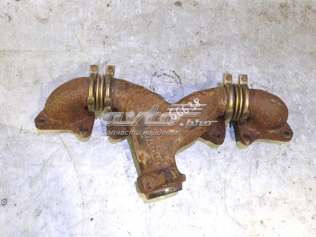  Tubo coletor de escape Mercedes S sedan (W140) (1991 - 1998) 