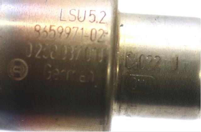 Sonda lambda, sensor de oxigênio até o catalisador 0258037010 Bosch