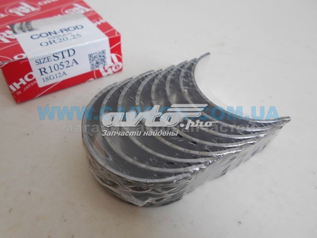 Folhas inseridas de cambota de biela, kit, padrão (STD) Taiho R1052ASTD