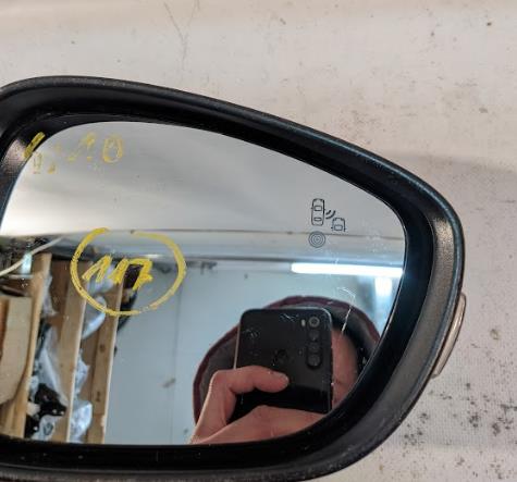Espelho de retrovisão direito 1612166880 Peugeot/Citroen