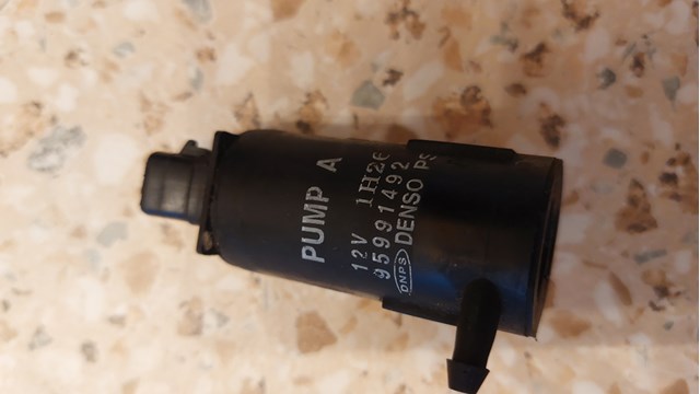 Bomba de motor de fluido para lavador de vidro dianteiro General Motors 95991492