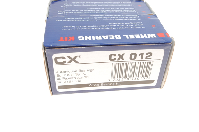 CX012 CX/Complex Rolamento de cubo dianteiro