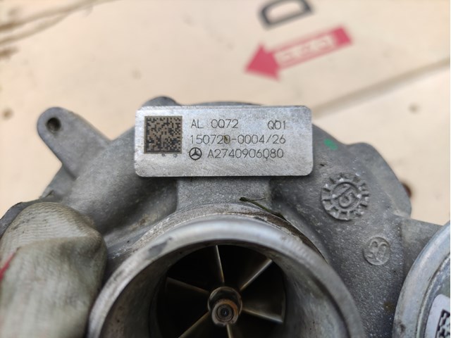 A2740906080 Mercedes Turbina