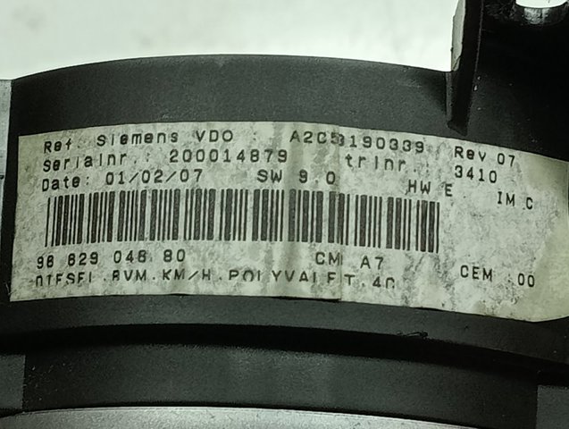  Peugeot/Citroen A2C53065547 preço, a partir de 52,78 USD