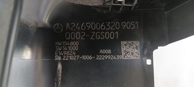 Comutador instalado na coluna da direção, montado Mercedes A24690063209051 preço, a partir de 624,13 USD