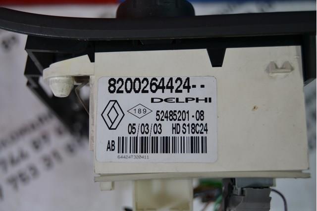 8200264424 Renault (RVI) Unidade de controlo dos modos de aquecimento/condicionamento