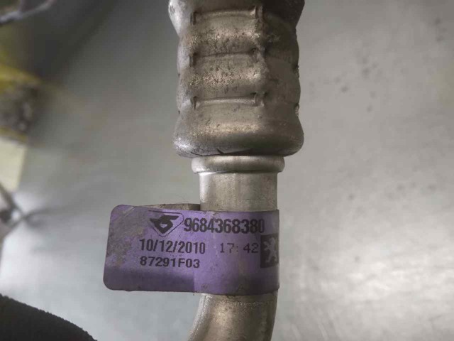 Mangueira de aparelho de ar condicionado, desde o vaporizador traseiro até o compressor Peugeot/Citroen 9684368380 preço, a partir de 66,52 USD