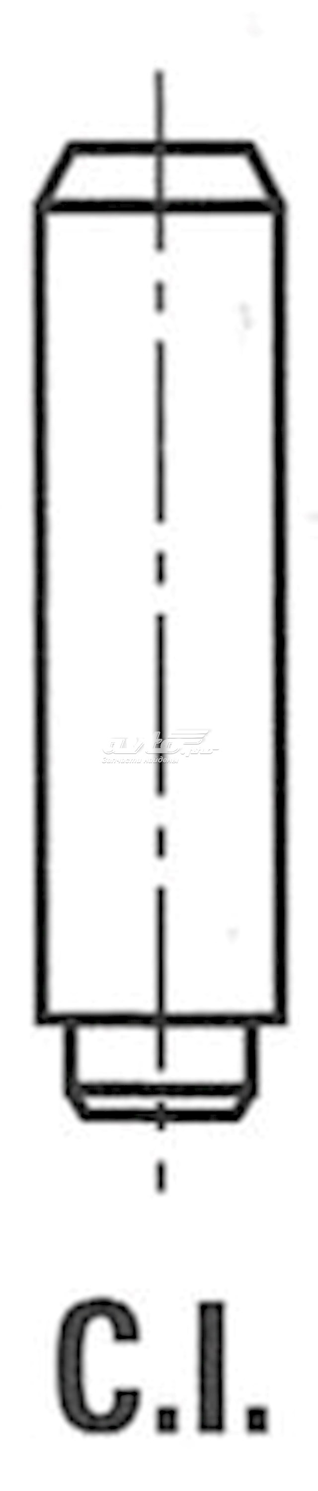 Guia de válvula de admissão G3466 Freccia