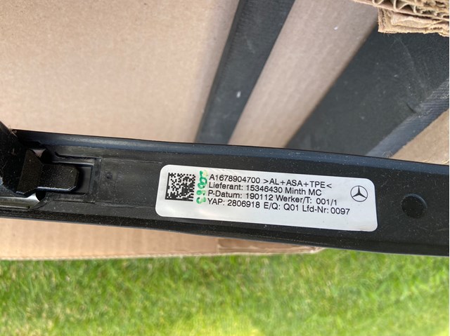  Mercedes A1678904700