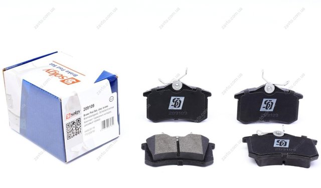 Sapatas do freio traseiras de disco Solgy 209109 preço, a partir de 23,71 USD