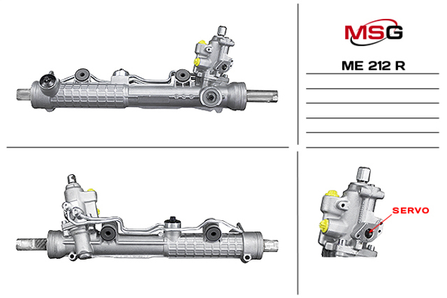 Cremalheira da direção MSG Rebuilding ME212R preço, a partir de 135,67 USD
