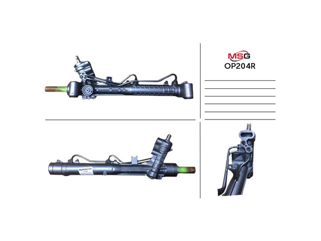 Cremalheira da direção MSG Rebuilding OP204R preço, a partir de 71,63 USD