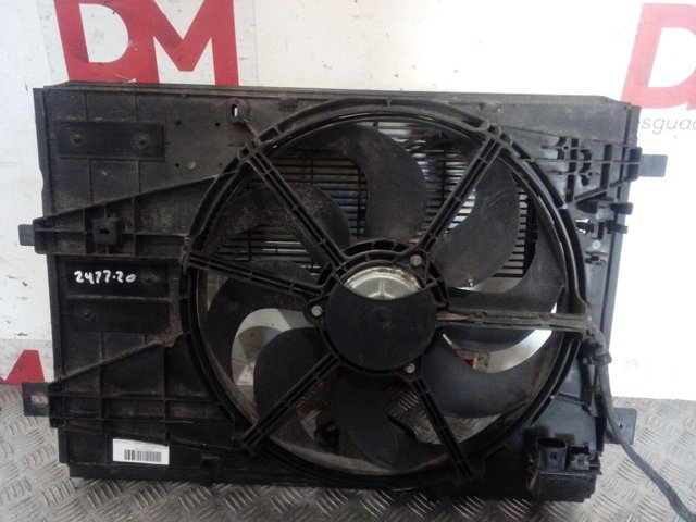 9836636780 Peugeot/Citroen Difusor do radiador de esfriamento, montado com motor e roda de aletas