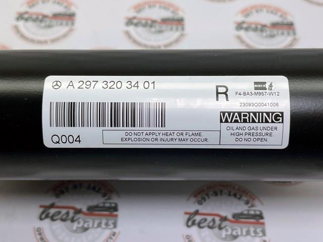 A2973203401 Mercedes Amortecedor traseiro direito