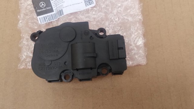Acionamento de comporta de forno A0009065913 Mercedes