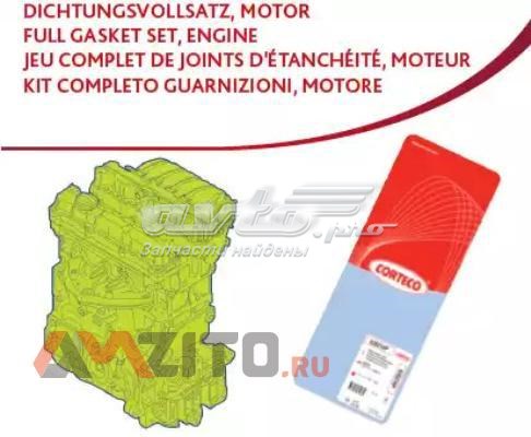 Compre 430614P Corteco Kit de vedantes de motor completo
