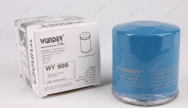 WY909 Wunder Filtro de óleo