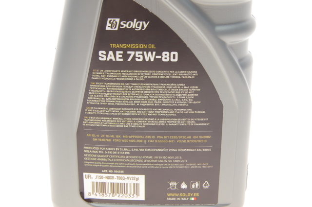 Compre 504035 Solgy Óleo de transmissão
