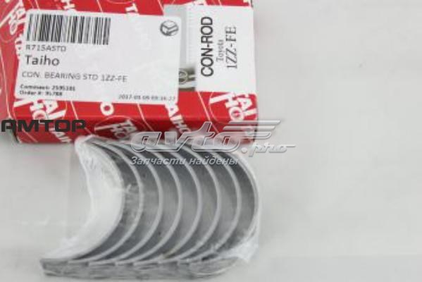 Folhas inseridas de cambota de biela, kit, padrão (STD) R715ASTD Taiho